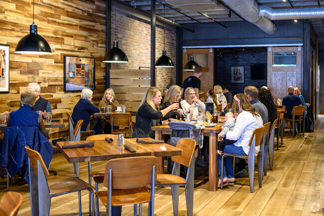 One of downtown Lafayette's favorite restaurants, the East End Grill, is minutes from Perrin.