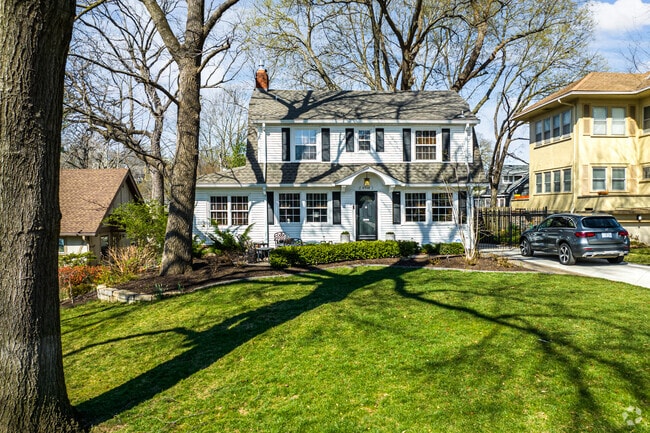 Some Westwood homes have large lawns.