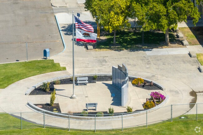 A view of Bernhard Marks Elementary School in Dos Palos.