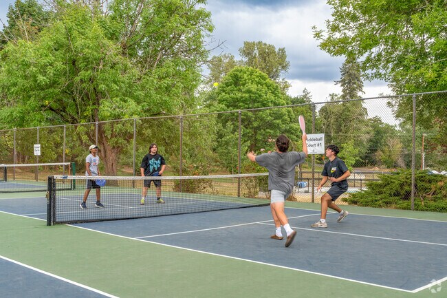 Enjoy pickleball at Raleigh Park in Raleigh Hills with well-maintained courts surrounded by lush greenery.