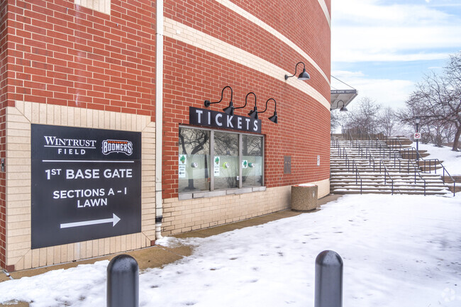 Residents of Hoover Park can have a great time watching a Boomers game at the nearby stadium.