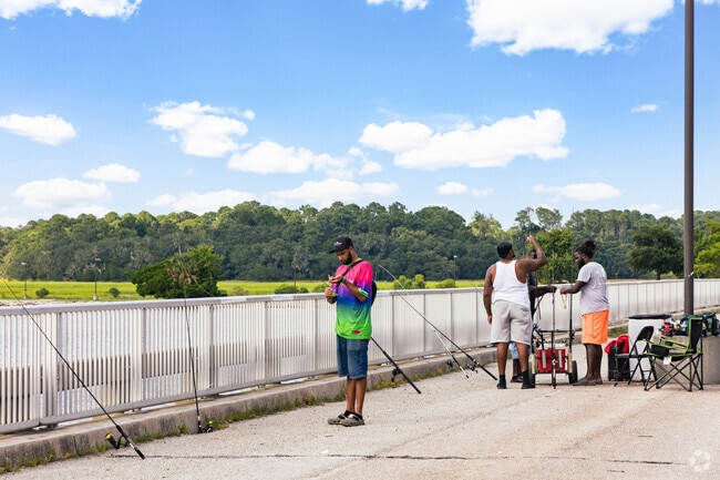Shell Point locals are attempting the perfect catch at Broad River Pier.