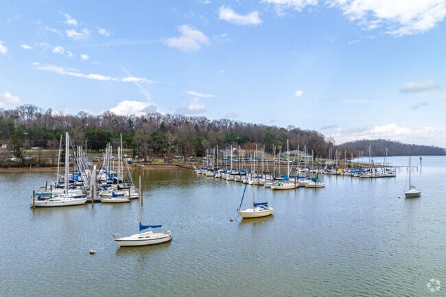 Concord Yacht Club sits on the edge of Fort Loudoun Lake in Concord.