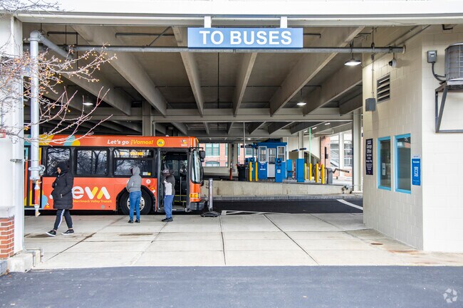 MEVA buses near Prospect Hill-Back Bay make public transportation in Lawrence accessible and reliable for daily commutes.