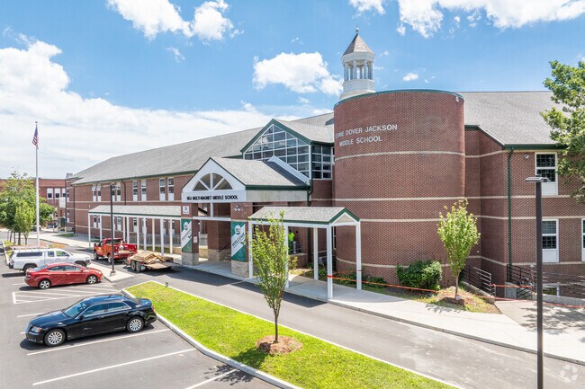 Bennie Dover Jackson Middle School has a 2.1 on GreatSchools.