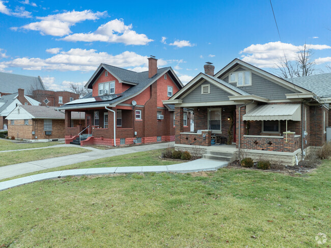 There are many bungalow styled houses throughout Silverton, OH.