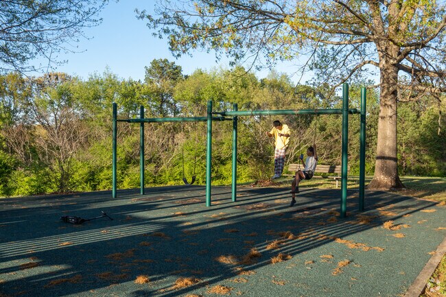 Swing the day away at Cooper Green Park near Powderly.