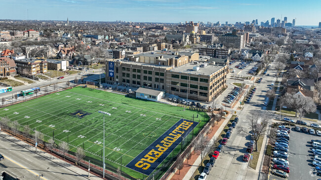 Marquette University High School is a well-rated high school in Milwaukee.