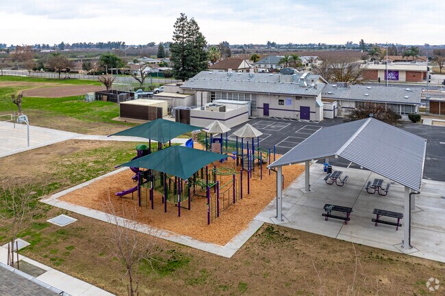 The playground at Washington Colony Elementary School in Easton.