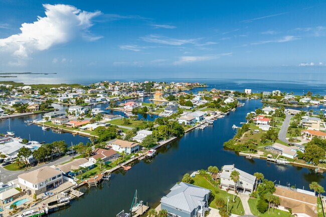 Laid back waterfront living in Hernando Beach.