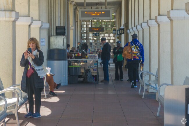 Delaney Park locals needing public transportation can ride the rails at Orlando Station.