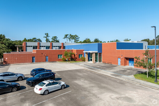 The Ogden Elementary School building in Wilmington, NC.