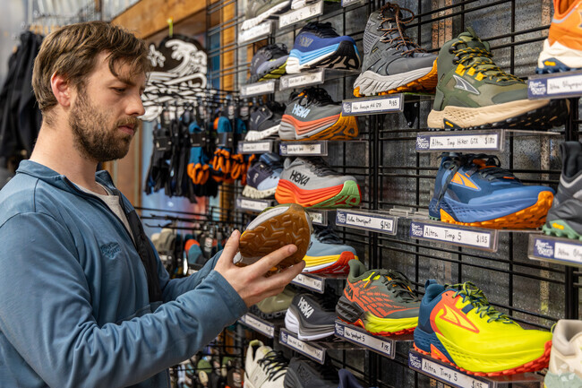 You can find shoes for your next outdoor adventure at River Sports Outfitters.