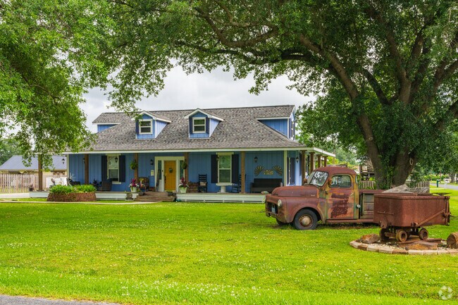 Some Presquille residents take advantage of decorating their front porches and lawns for unique flair.