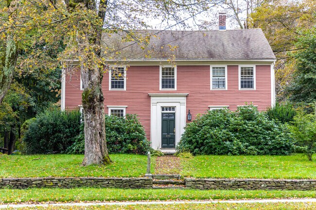 A Colonial-era home in Bolton, MA.