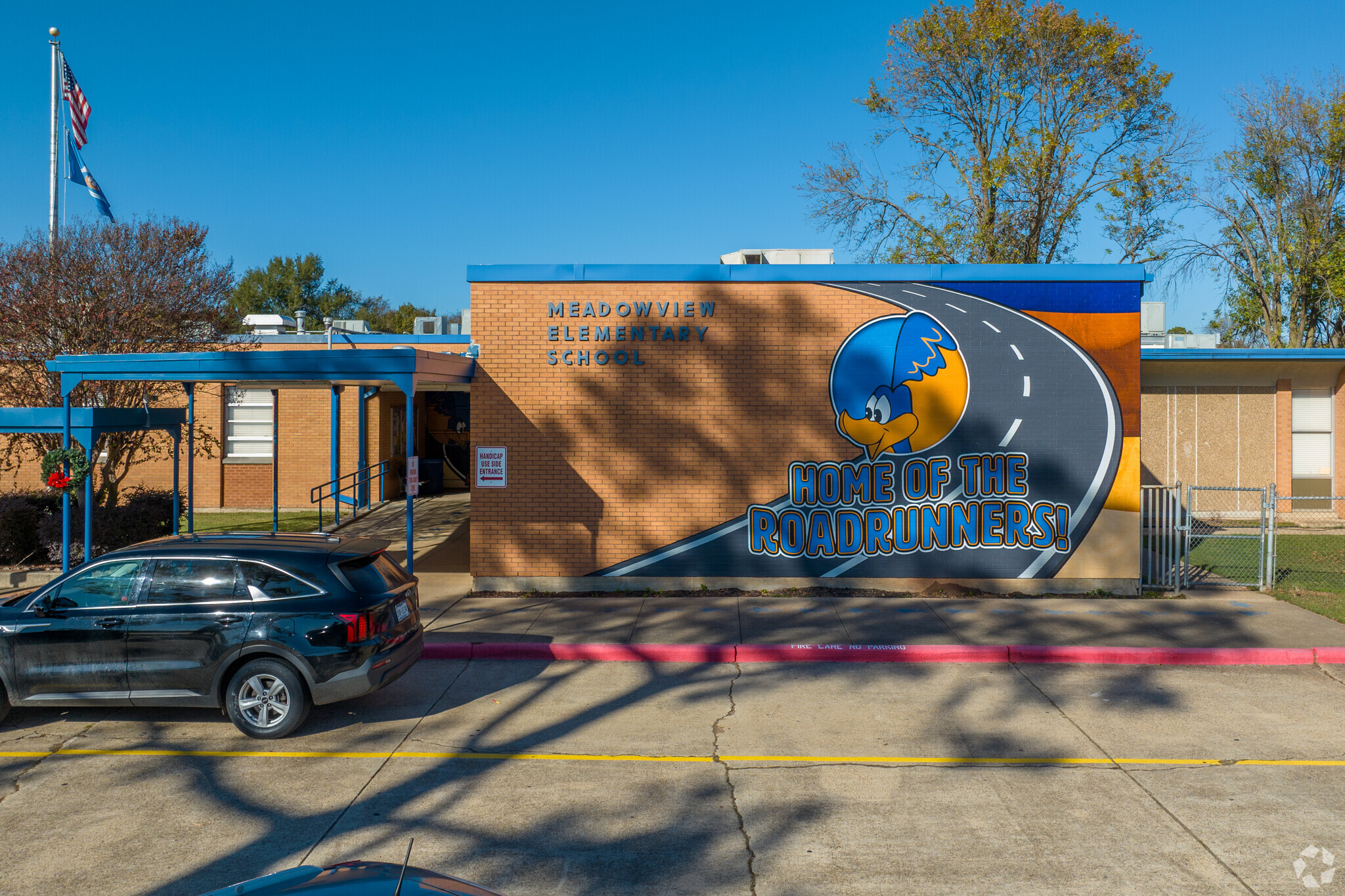 Meadowview Elementary School is close to many residents of Ferguson.