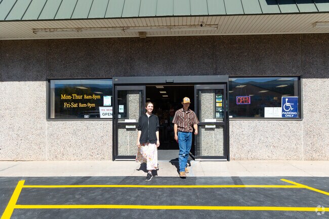 Parowan’s Main Street features locally owned shops with extended evening hours.