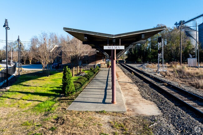 Selma is an important rail junction in the Eastern United States.