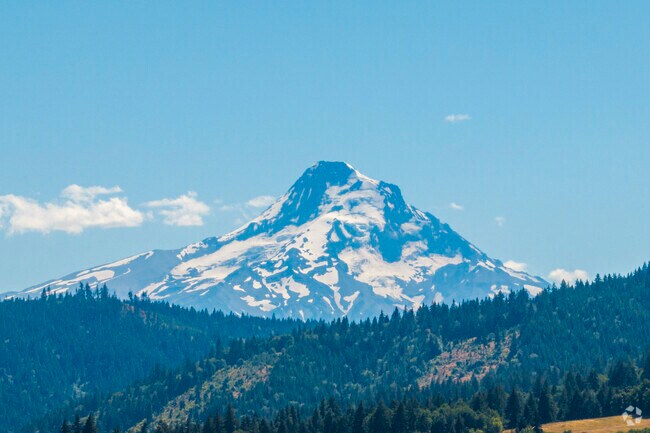 Mount Hood is not only a mountain but it is also a volcano.