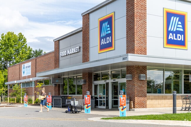 Maple Hills shoppers frequent Aldi for low prices on groceries and home goods.