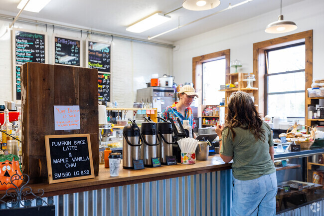 Woodlawn residents love to grab coffee at Steelyard Coffee.
