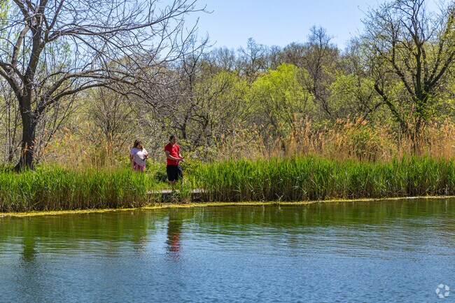 Blue Valley Park offers fishing opportunities in Kansas City.