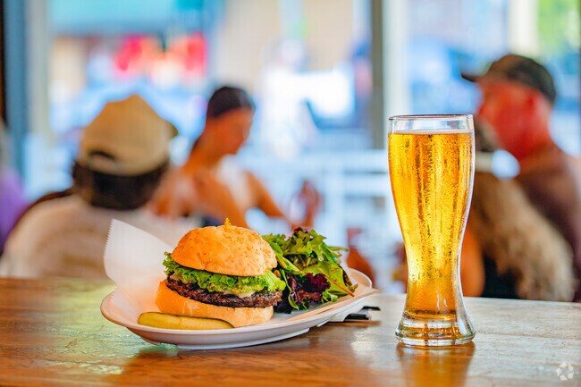 Burgers and Brew is the place for delicious food and a great brew near East Streets.