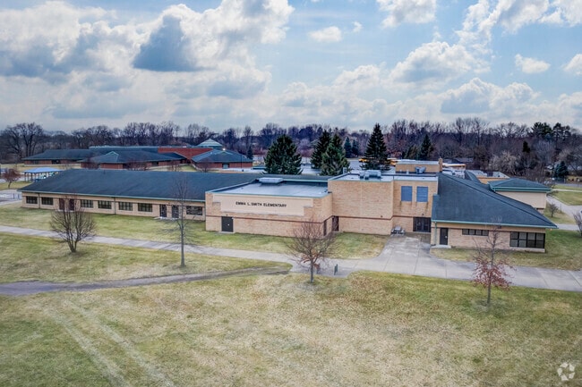 Children can easily walk or bike to Emma Smith Elementary School.