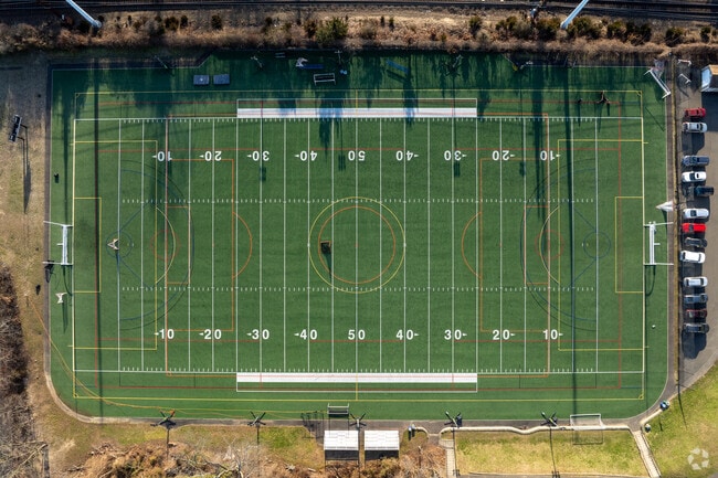 Tomlinson Middle School has a wonderful football field.
