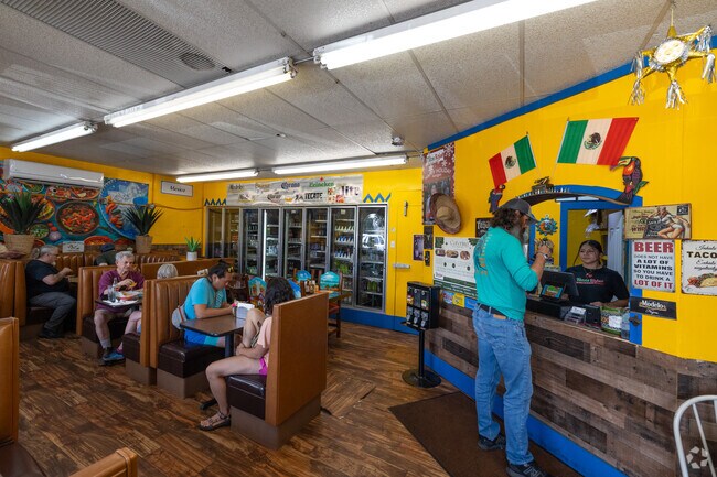 Tacos Rojas is a lively spot for your Mexican food fix in Mountain View.