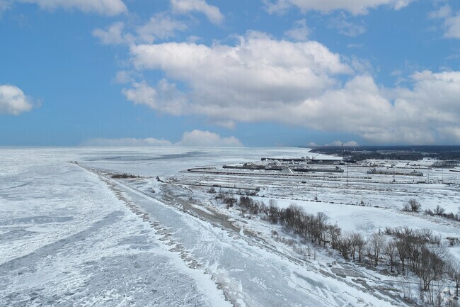 The Port of Ashtabula handles incoming and outgoing loads of coal, iron ore, sand, gravel and limestone.