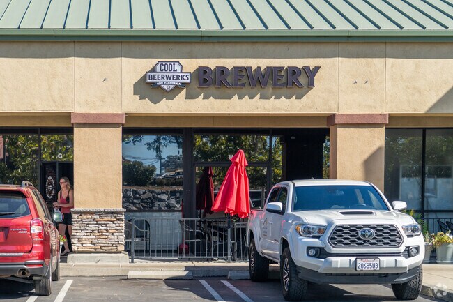 Cool Beerwerks microbrewery is close to Auburn Lake Trails on Highway 49.