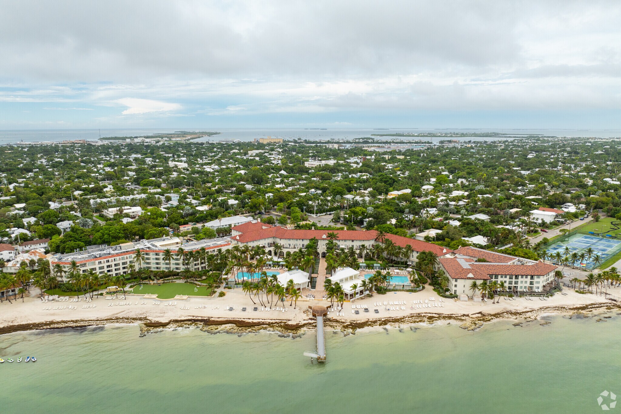 The magnificent Casa Marina resort that is the heart of this neighborhood.