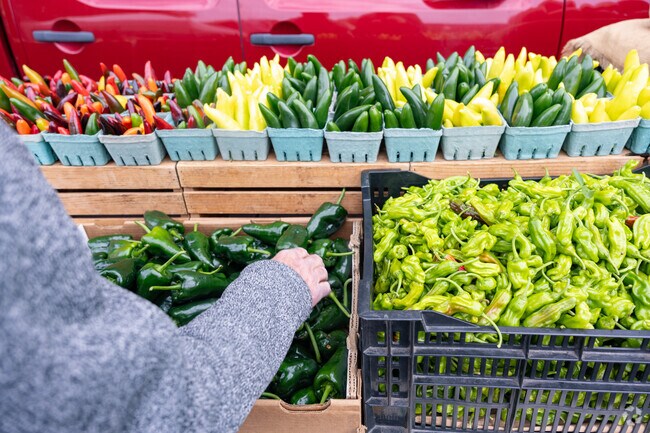 Pepper galore are found in Eureka at the Old Town Farmers' Market.
