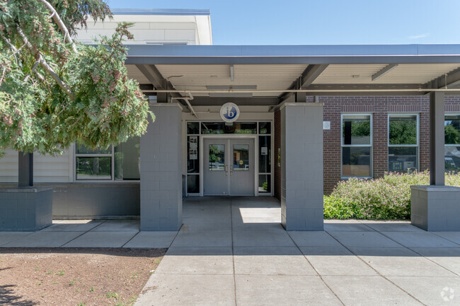 Birchwood Elementary School entrance