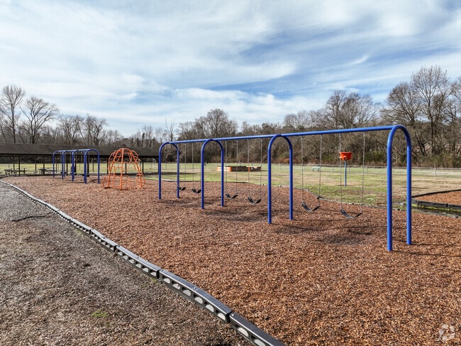 There are many places to play at Fred L. Wilson Elementary in Kannapolis.