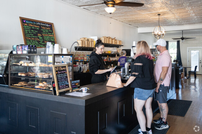 Little River Coffee is a popular spot in Lisbon Falls.