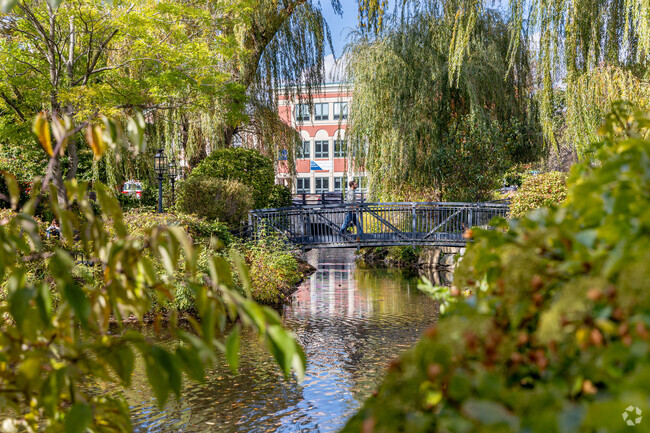 Winchester's Town Center features numerous ponds and parks to visit.
