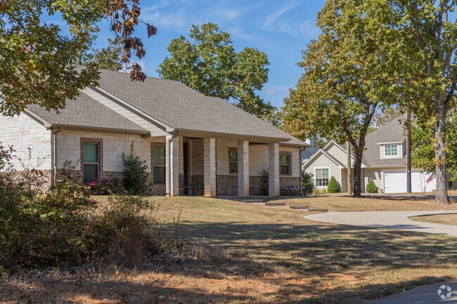 The Villages has some more recently constructed homes with more modern architecture.