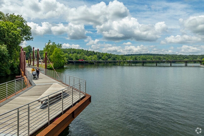 Oakwood-Hillcrest can easily take a stroll along the gorgeous trails on Lake Hickory.