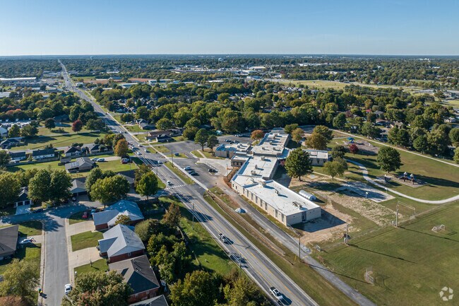 Eastside Elementary School is located on New Hope Road in Rogers.