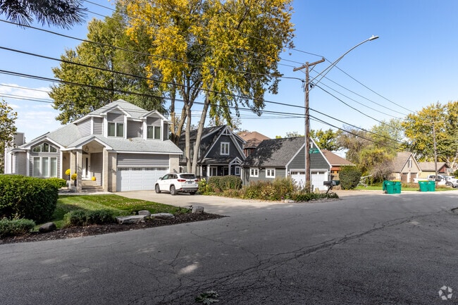 Fox River Heights offers a variety of home styles with backyards that overlook the river.