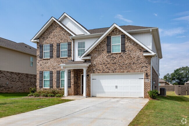 Two Story Craftsman style homes are visible in Harvest.