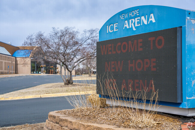 The new Hope Ice Arena is just nearby the Becker neighborhood, hosting hockey games and open skate events.