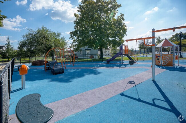 Children love playing at the playgrounds at the Douglass Community Center.