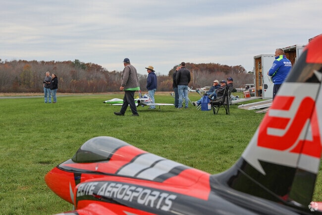 On the weekends check out the RC flyers at the Newbury airport.