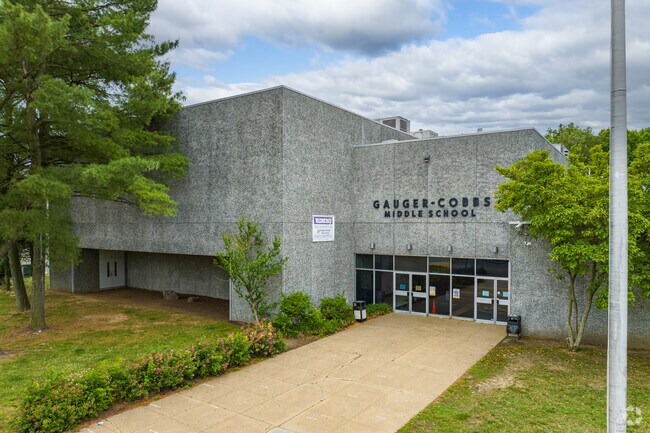 Students will find a vibrant learning hub at Gauger-Cobbs Middle School in Newark.