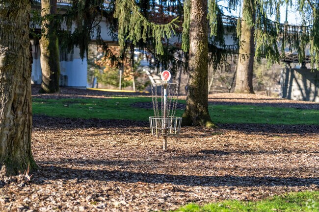 Disc golf is a popular activity at Riverside Park in Grants Pass.