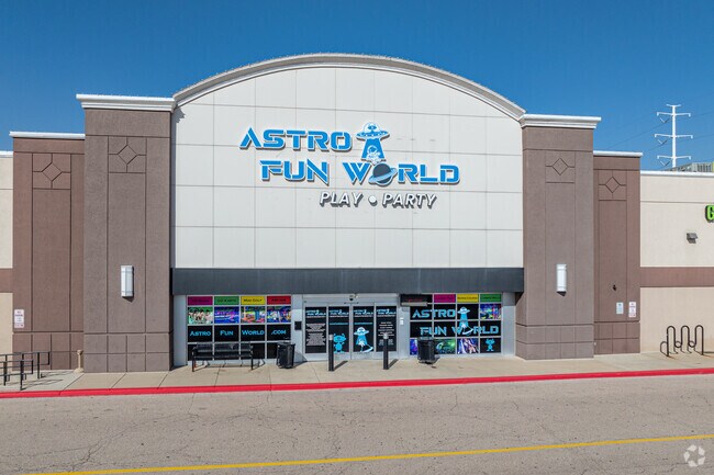 Your kids will love the arcade and rides at Astro Fun World.