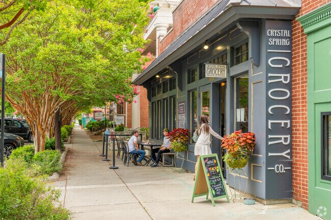 Crystal Spring Grocery in South Roanoke is a busy as it gets with happy customers.